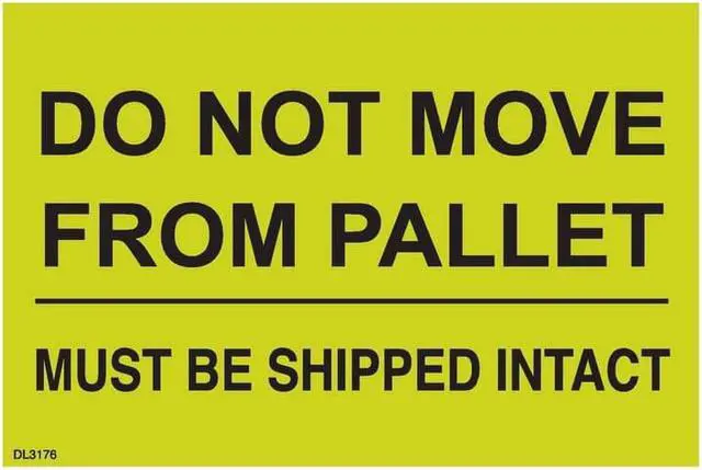 Main image of 4" x 6"  Do not move from pallet must be shipped intact Labels (500 per Roll)