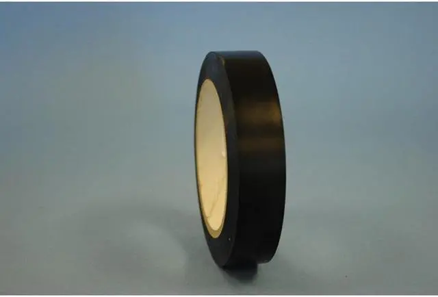 Main image of 1/4" x 36 Yd Black 5 Mil Polyethylene Tape (Case of 144 Rolls)