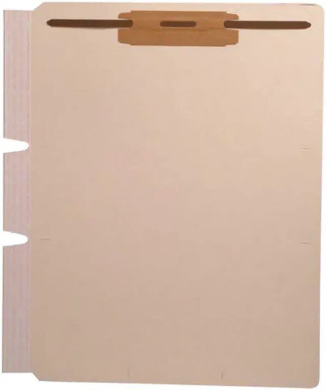 Main image of Self Adhesive Divider, Standard Side Flap, 2" Fasteners on Top of Both Sides (Box of 100)