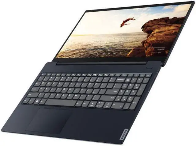 Alt view image 4 of 4 - Lenovo IdeaPad S340 Laptop, 15.6" Screen, Intel Core i7, 8GB Memory, 256GB SSD, Backlit keyboard, Bluetooth, Webcam, Windows 10, Abyss Blue, 81VW0021US