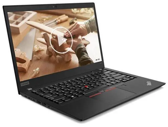 Alt view image 3 of 5 - Lenovo ThinkPad T490S, 14.0" FHD IPS 250 nits, i5-8265U, UHD Graphics, 8GB, 256GB SSD, Win 10 Pro