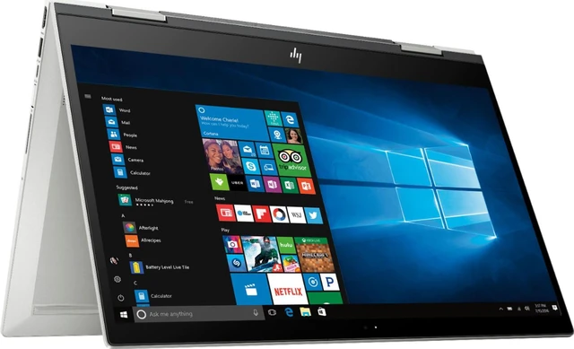 Alt view image 3 of 6 - HP ENVY x360 2-in-1 15.6" Touch-Screen Laptop - Intel Core i5-8250U - 8GB Memory - 256GB SSD - Backlit Keyboard - Fingerprint reader - Bluetooth - Webcam - Natural Silver - 15M-CN0011DX 3VU72UA#ABA