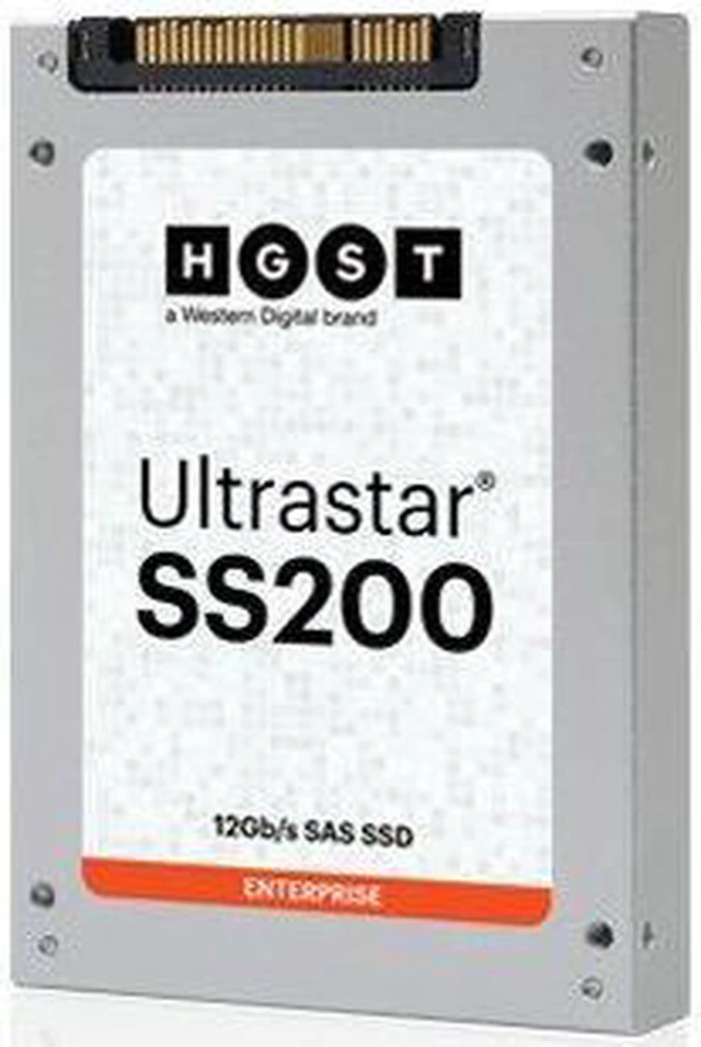 HGST Ultrastar SS200 0TS1376 2.5" 400GB SAS 12Gb/s MLC Solid State Disk ...