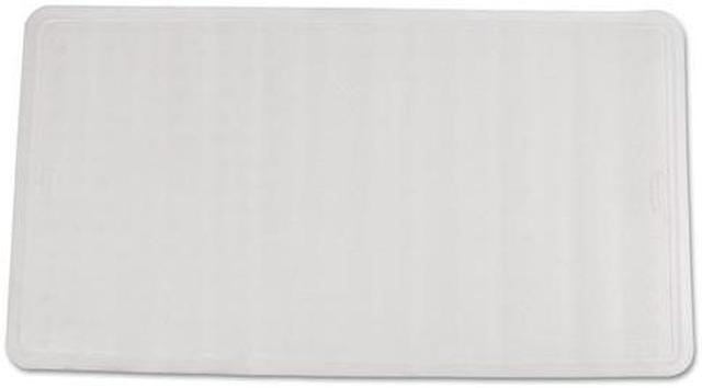 Alt view image 3 of 8 - Rubbermaid 1982726 Safti-Grip Latex-Free Vinyl Bath Mat, 16 X 28, White