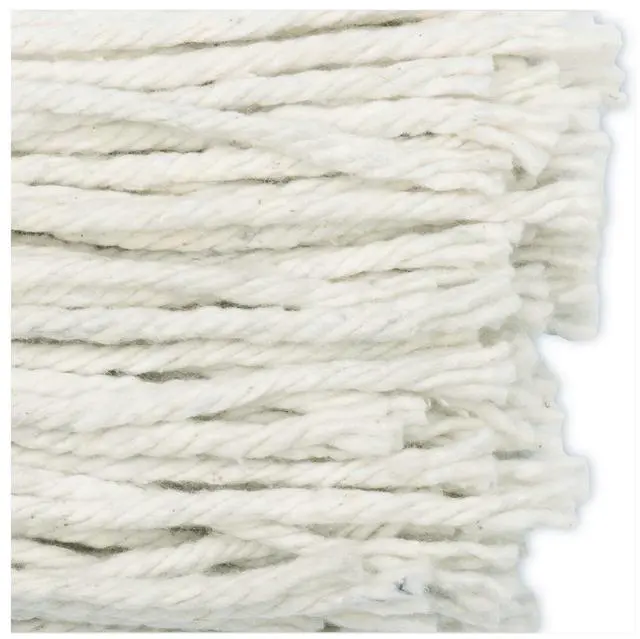 Alt view image 12 of 20 - Boardwalk Cut-End Wet Mop Head Cotton No. 16 Size White 2016CEA