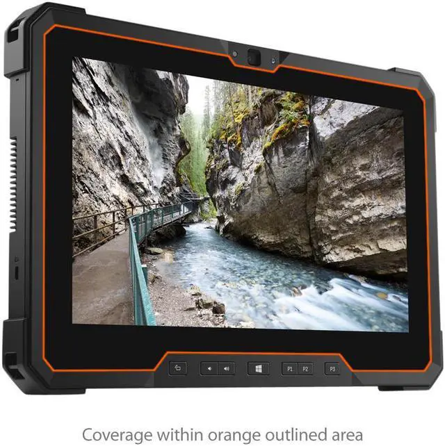 Alt view image 2 of 4 - Dell Latitude 7212 Rugged Extreme Tablet Screen Protector, BoxWave [ClearTouch Anti-Glare (2-Pack)] Anti-Fingerprint Matte Film Skin for Dell Latitude Rugged 12 | Latitude 7212 Rugged Extreme Tablet