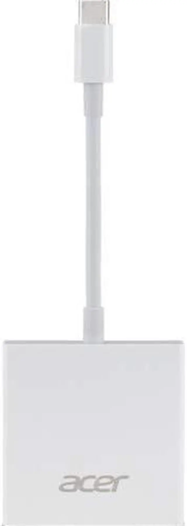 Alt view image 2 of 5 - Acer USB Type-C 2-in-1 Adapter NPCAB1A021