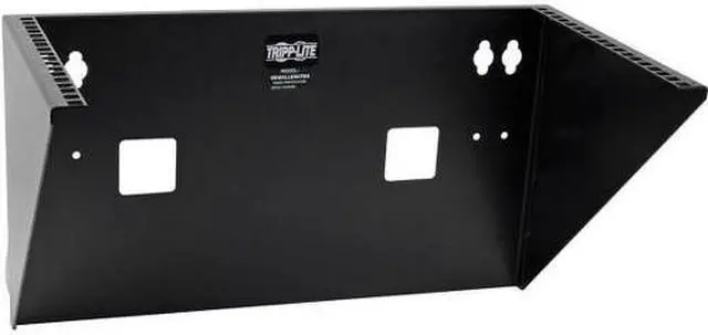 Alt view image 3 of 15 - Tripp Lite Wallmount Rack 6U Vertical Rack Bracket 200Lb Capacity