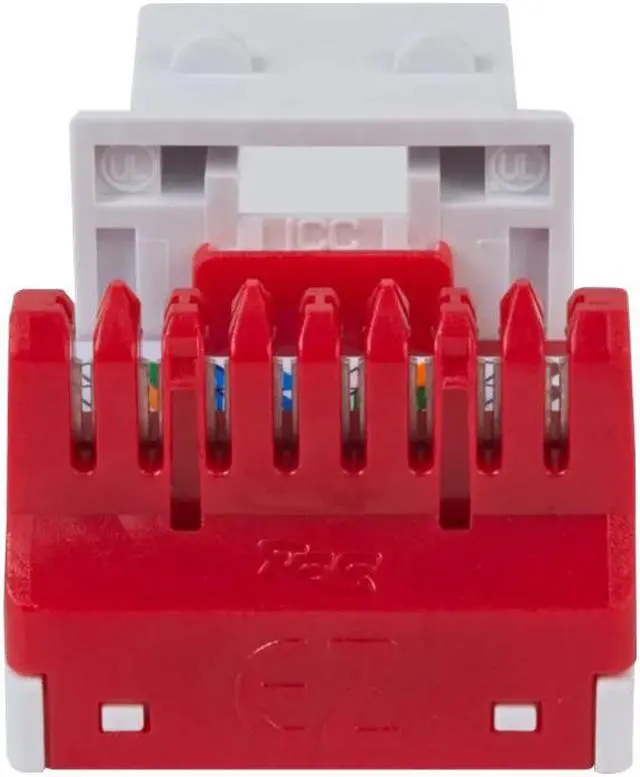 Alt view image 5 of 6 - ICC IC107L6RWH MODULE, CAT 6, EZ, 400 PK, NO JACKEZ, WH