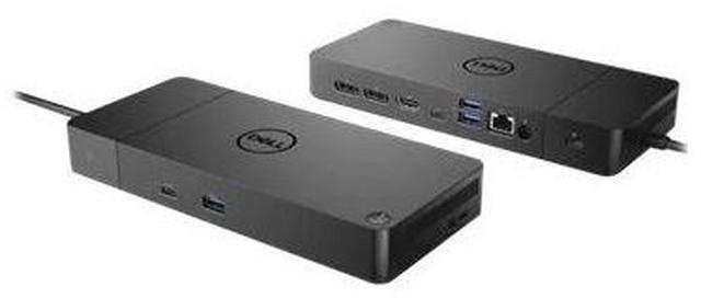 Alt view image 11 of 11 - Dell Thunderbolt Dock WD19TBS (with 130W Power Delivery) No 3.5mm ports, USB-C, Thunderbolt 3, HDMI, Dual DisplayPort, Black