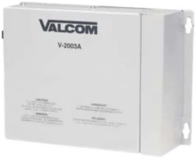Alt view image 9 of 18 - Valcom One-way 3 Zone Page Control With All Call And Built-in Power; Provides Backgro