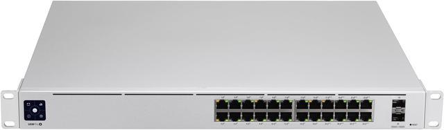 Ubiquiti USW-Pro-24-PoE UniFi Pro PoE 24-Port Gigabit Managed Network  Switch with SFP+