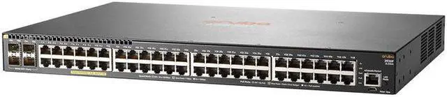 Alt view image 10 of 12 - HPE Aruba 2930F 48G PoE+ 4SFP+ - switch - 48 ports - managed - rack-mou (JL256A)