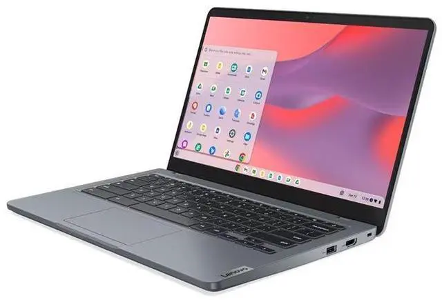 Alt view image 11 of 12 - Lenovo 14e Chromebook Gen 3 14.0" Intel Core i3-N305 8GB Memory 128 GB SSD Chrome OS 82W6001TUS