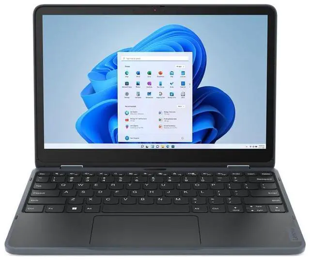 Alt view image 8 of 12 - Lenovo 300w Yoga Gen 4 11.6" Touch Screen Intel Processor N200 8GB Memory 128 GB SSD Windows 11 Pro 82VM0018US