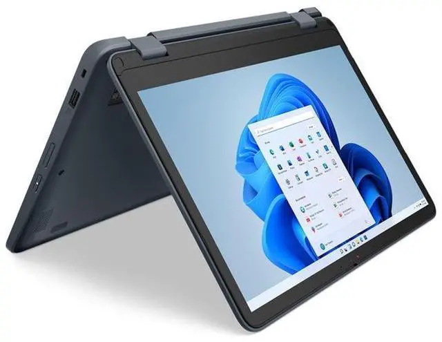 Alt view image 10 of 12 - Lenovo 300w Yoga Gen 4 11.6" Touch Screen Intel Processor N200 8GB Memory 128 GB SSD Windows 11 Pro 82VM0018US