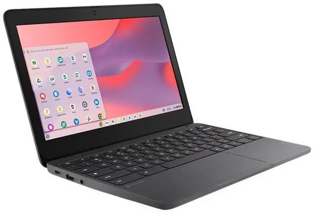 Alt view image 4 of 14 - Lenovo 100e Chromebook Gen 4 11.6" Intel Processor N100 4GB Memory 32 GB SSD Chrome OS 83G80002US