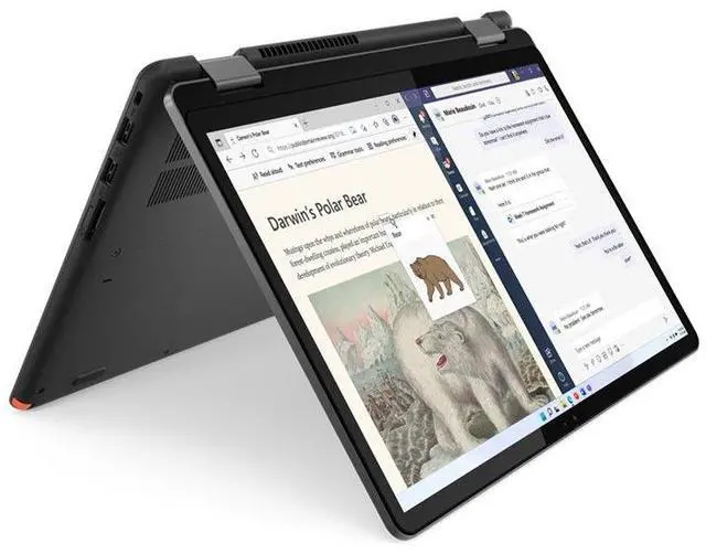Alt view image 18 of 18 - Lenovo 13w Yoga Gen 2 13.3" Touch Screen AMD Ryzen 5 7530U 8GB Memory 256 GB SSD Windows 11 Pro 82YR0009US