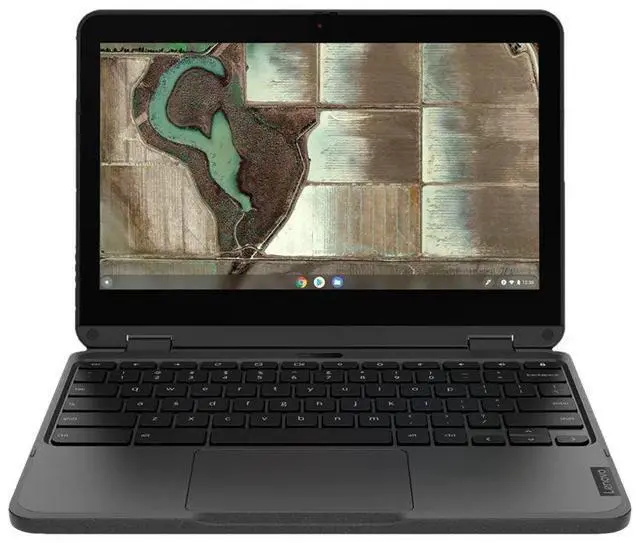 Alt view image 2 of 20 - Lenovo 500e Chromebook Gen 3 11.6" Touch Screen Intel Celeron N4500 Intel UHD Graphics 4GB Memory 32GB Storage Chrome OS 82JB003XUS