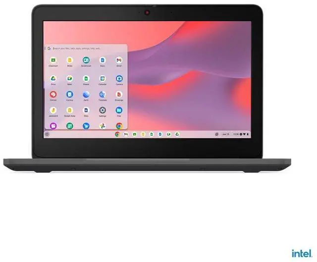 Alt view image 19 of 20 - Lenovo 100e Chromebook Gen 4 11.6" Touch Screen Intel Processor N100 Intel UHD Graphics 8GB Memory 64GB Storage Chrome OS 83G80001US