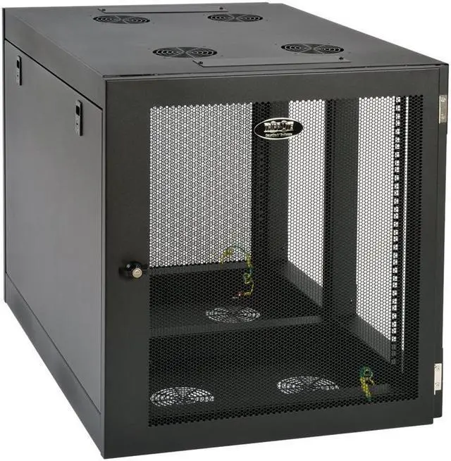 Main image of TRIPP LITE SRW12UHD 12U WALL MOUNT RACK ENCLOSURE SERVER CABINET SIDE MOUNT WALLMOUNT