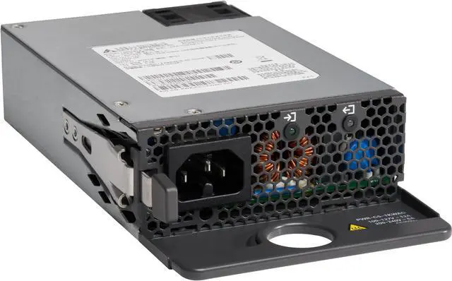 Alt view image 2 of 5 - Cisco PWR-C5-1KWAC= 1000 W Power Supply for Cisco Catalyst 9200 Series Switches