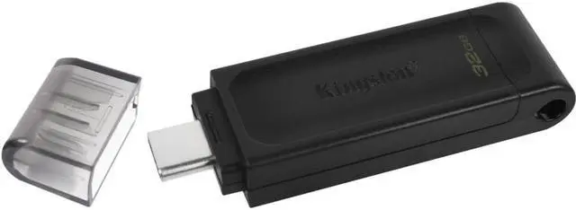 Alt view image 19 of 19 - 32GB Kingston DataTraveler 70 USB-C Flash Drive