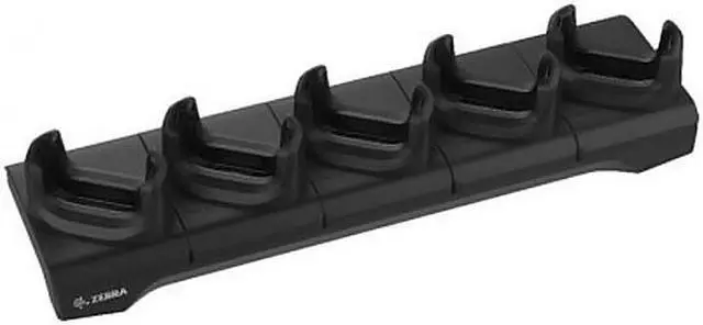 Main image of ZEBRA EVM 5 SLOT CHARGE ONLY CRADLE CHARGES UP TO FIVE DEVICES REQUIRES POWER PWRBGA12V108W0WW DC CORD CBLDC381A101 AND AC CORD 238440000R