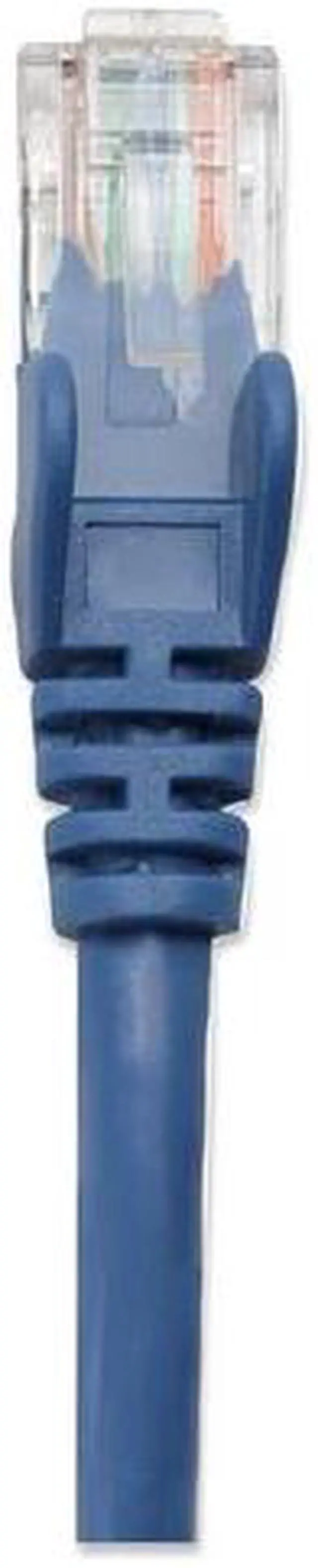 Alt view image 12 of 20 - Intellinet Network Cable, Cat5e, UTP, RJ45 Male / RJ45 Male, 3.0 m (10 ft.), Blue