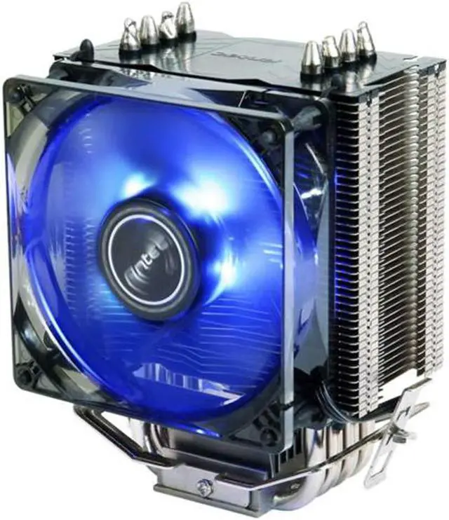 Alt view image 5 of 10 - Antec A40 PRO Blue LED CPU Cooler Fan Compatible with Intel and AMD