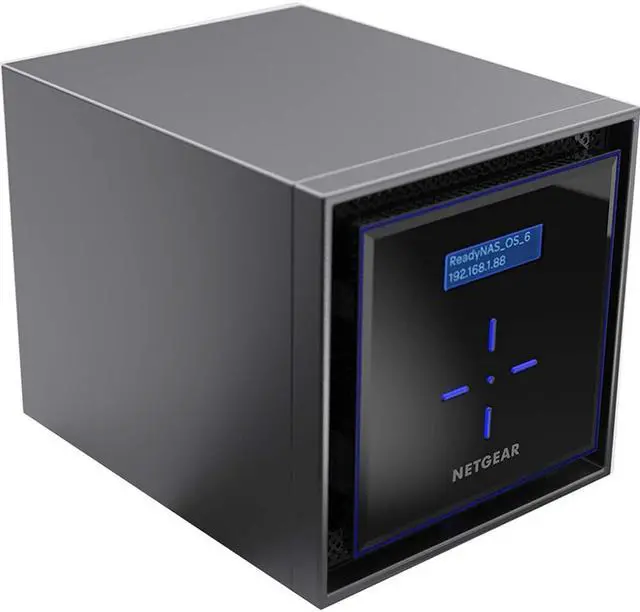Alt view image 8 of 8 - NETGEAR ReadyNAS 424 4-bay Network Attached Storage Diskless (RN42400-100NES)