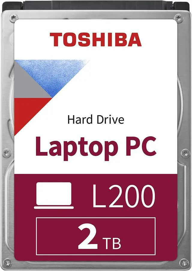 Alt view image 3 of 4 - Toshiba L200 Laptop PC - Hard drive - 2 TB - internal - 2.5" - SATA 6Gb/s - 5400 rpm - buffer: 128 MB