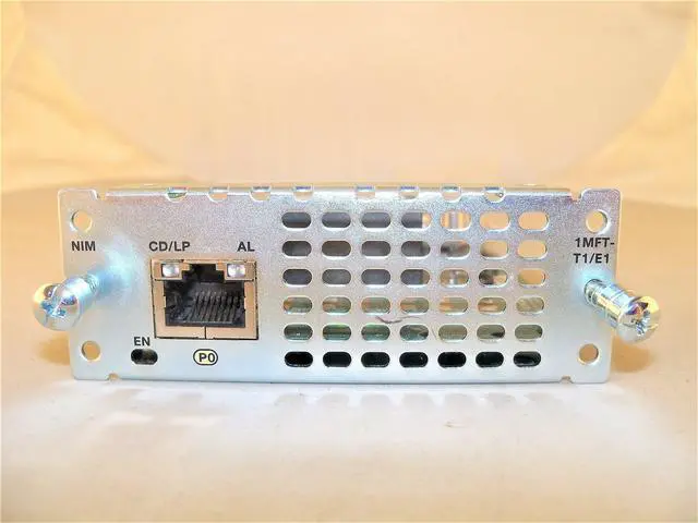 Alt view image 4 of 5 - Cisco 1 port Multi-flex Trunk Voice/Clear-channel Data T1/E1 Module