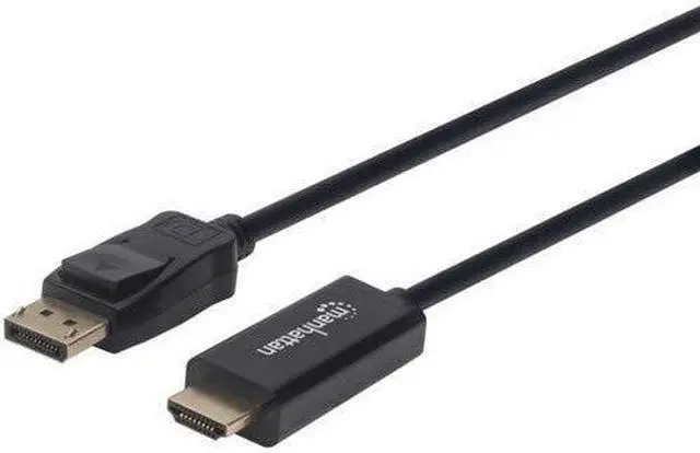 Main image of Manhattan 153201 4K @ 60 Hz DisplayPort to HDMI Cable (6-Foot)