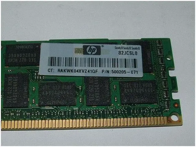 Alt view image 5 of 8 - HP 500205-071 8GB DDR3 SDRAM Memory Module