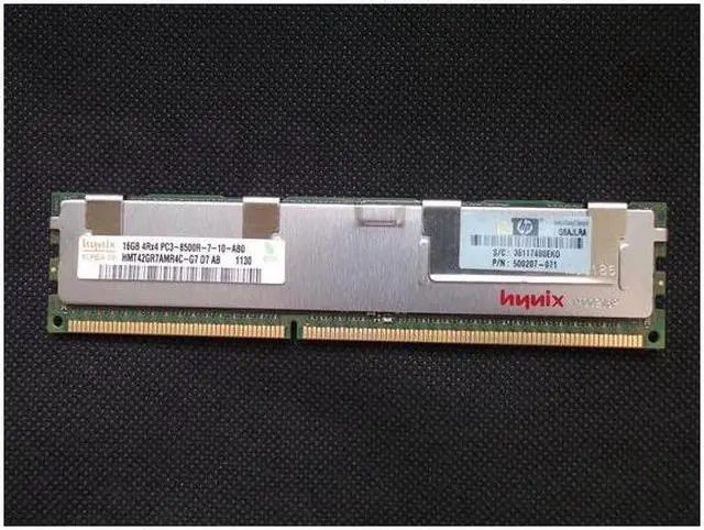 Alt view image 2 of 5 - HP 500207-071 16GB DDR3 SDRAM Memory Module