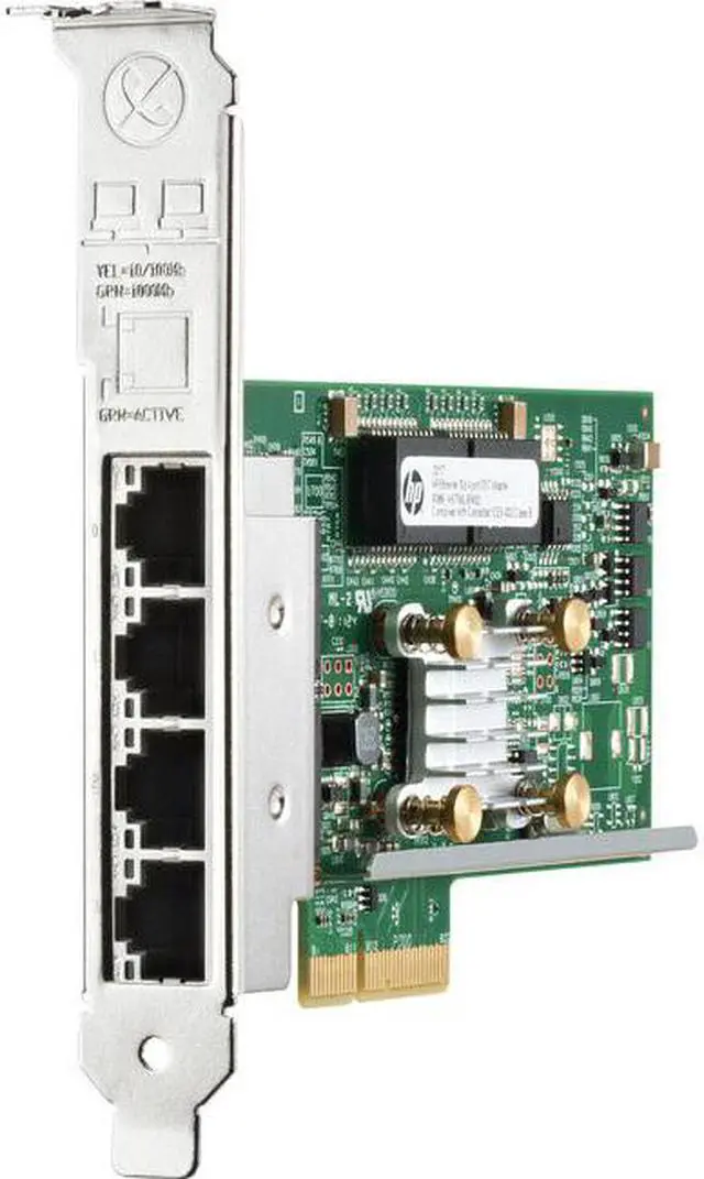 Alt view image 6 of 8 - HPE 647594-B21 Ethernet 1Gb 4-Port 331T Adapter