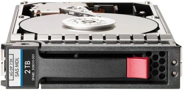 Main image of HPE J9F36A 6 TB Hard Drive - 3.5" Internal - SAS (6Gb/s SAS)