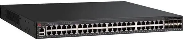Alt view image 3 of 6 - Brocade ICX7250-48P Switch - L3 - Managed - 48 X 10/100/1000 (Poe+) + 8 X 1 Gigabit Ethernet Sfp+ - Rack-Mountable - Poe+ (720 W)