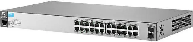 Alt view image 5 of 6 - HP J9856A ProCurve 2530-24G-SFP+ Switch 24x GBE 2 x 10GB SFP+ 24-Ports 10/100/1000