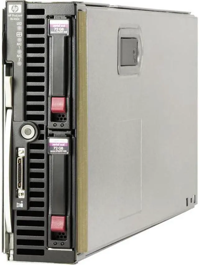 Main image of HP ProLiant BL460c Intel Xeon E5440 2.83 GHz 2GB DDR2 Blade Server (459484-B21) Intel Xeon E5440 (4 core, 2.83 GHz) 2GB (2 x 1GB) FBD DDR2-667 459484-B21