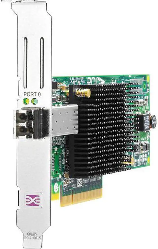 Alt view image 2 of 2 - HPE AJ762B 81E 8Gb 1-port PCIe Fibre Channel Host Bus Adapter
