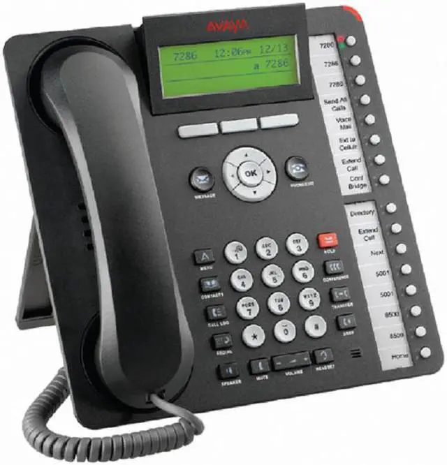 Alt view image 2 of 4 - Avaya 700458540 One-X 1616-I IP Phone - Wall Mountable, Desktop