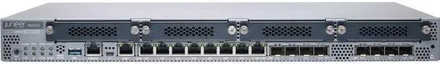 Main image of Juniper Networks - SRX345-SYS-JB-2AC - Juniper SRX345 Router - 8 Ports - Management Port - 12 Slots - Gigabit Ethernet -