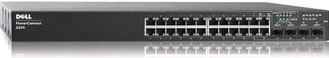 Alt view image 2 of 2 - Dell PowerConnect 6224P Layer 3 Switch