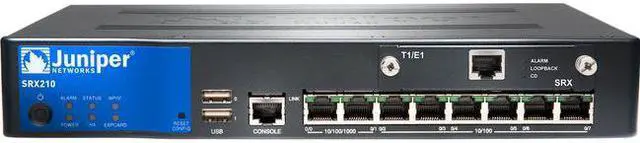 Main image of Juniper SRX210HE2-TAA SRX210 Services Gateway