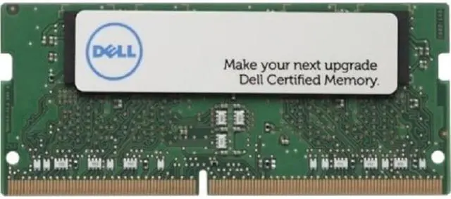 Alt view image 5 of 12 - Dell 8GB DDR4 SDRAM Memory Module - For Notebook - 8 GB - DDR4-2400/PC4-19200 DDR4 SDRAM - CL15 - 1.20 V - Non-ECC - Unbuffered - 260-pin - SoDIMM
