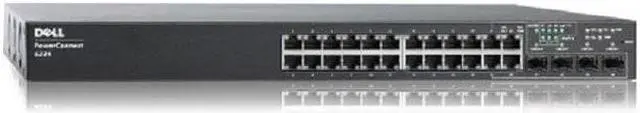 Main image of Dell-IMSourcing 0TK308 DS Power Connect 6224 Layer 3 Switch
