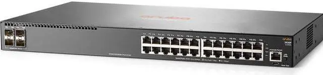 Alt view image 2 of 8 - HPE Aruba 2930F 24G 4SFP+Swch UK