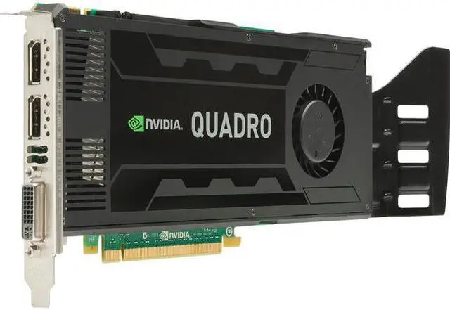 Alt view image 2 of 2 - HP Nvidia Quadro K4000 3GB GDDR5 PCI Express 2.0 x16 Video Graphics Card 713381-001 700104-001